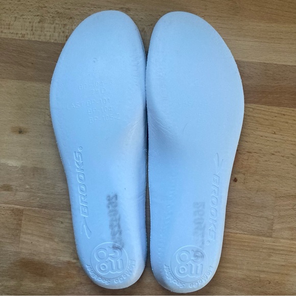 Brooks size 8.5 medium Adrenaline 22 GTS Support Shoe Navy Purple - Picture 10 of 11